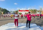 Bangun-Semangat-Kebersamaan,-Kapolres-Sumba-Timur-Pimpin-Olahraga-Bersama-Personel-dan-Bhayangkari