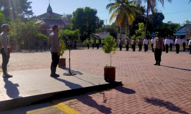 Kapolres-Sumba-Timur-Ingatkan-Anggota-Untuk-Selalu-Patuhi-Protokol-Kesehatan