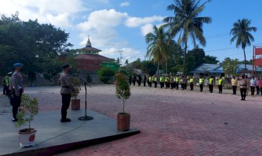 Kunker-Mendagri-di-Sumba-Timur,--Kapolres-Ingatkan-Anggota-Perhatikan-Buddy-System