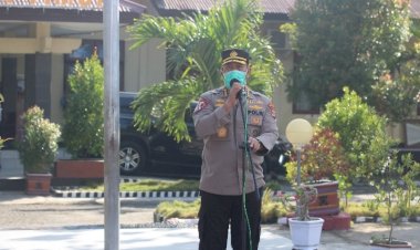 Apel-Siaga-Penerapan-PPKM-Level-IV,-Irwasda-Polda-NTT-Ajak-Tim-Gugus-Kerja-Sama-Dalam-Penanganan-Covid-19