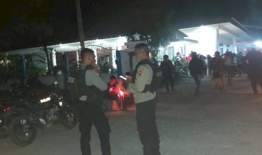 Polres-Sumba-Timur-Kawal-Pawai-Obor-HUT-GKS-Jemaat-Payeti