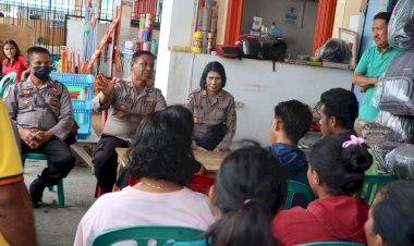 Bincang-Dengan-Wakapolres,-Pedagang-Pasar-Minta-Bhabinkamtibmas