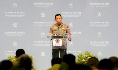 Di-Rakornas-BNPB,-Kapolri-Bicara-Langkah-Konkret-Manajemen-Risiko-Bencana