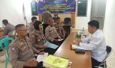 Audit-Kinerja-Tahap-1-Itwasda-Polda-NTT-di-Polres-Sumba-Timur