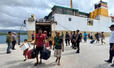 Selama-Pelaksanaan-Asean-Summit-2023,-Polres-Sumba-Timur-Pertebal-Pengamanan-Pelabuhan-Nusantara