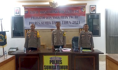 Polres-Sumba-Timur-Lakukan-Rapat-Monev-Anggaran-Tahun-2023-Dan-Rencana-Kerja-Tahun-2024.