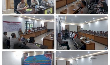 Bidpropam-Polda-NTT-Lalukan-Sosialisasi-Perpol-7-Tahun-2022-Di-Polres-Sumba-Timur