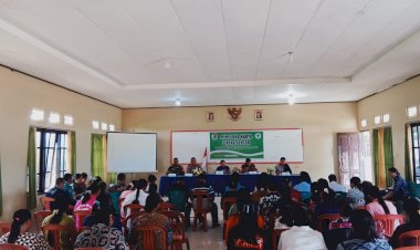 Hadir-Dalam-Mini-Loka-Karya,-Kapolsek-Pahunga--Lodu-Siap-Dukung-Pencegahan-Stunting,-DBD-dan-Malaria.