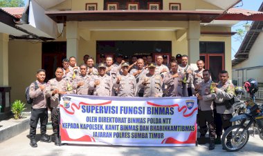 Lakukan-Supervisi-di-Polres-Sumba-Timur,-Kompol-Nelson-:-Bhabinkamtibmas-Jadi-Ujung-Tombak