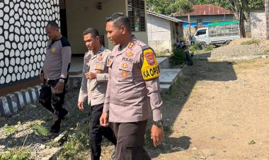 Cek-Kesiapan-Personil,-Kapolres-Sumba-Timur-Lakukan-Sidak-Ke-Polsek-Tabundung