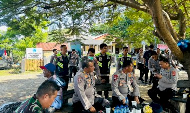 Polda-NTB-Kerahkan-Ratusan-Personel-Amankan-Aksi-Massa-di-Pelabuhan-Poto-Tano