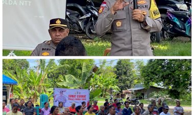 Wakapolres-Sumba-Timur-Gelar-Jumat-Curhat,-Serap-Aspirasi-Warga-Mauliru