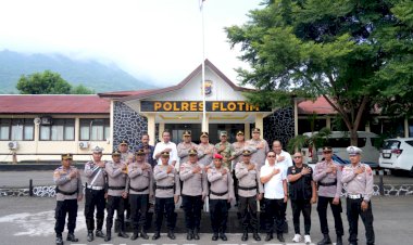 WAKAPOLRI-MENYAPA-PERSONEL-POLRES-FLORES-TIMUR,-TEKANKAN-STANDAR-LAYANAN-110-&-PAMAPTA-MERATA-NASIONAL