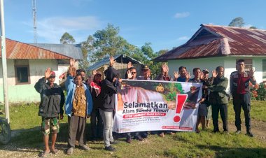 Polsek-Matawai-La-Pawu-Tingkatkan-Upaya-Sosialisasi-Larangan-Tambang-Emas-Ilegal