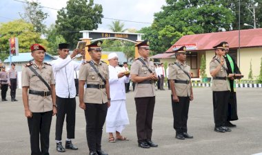 Pelantikan-dan-Sertijab-di-Polres-Sumba-Timur,-Kapolres:-Jabatan-Adalah-Amanah
