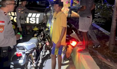 Polres-Sumba-Timur-Respons-Aduan-Warga,-Motor-Berknalpot-Brong-Diamankan