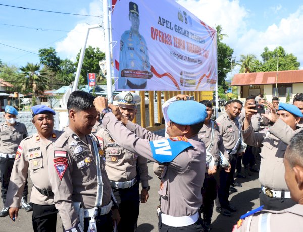 Bidpropam Polda NTT Gelar Ops Gaktibplin di Polres Sumba Timur