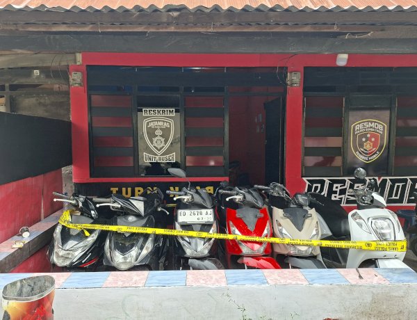 Sindikat Curanmor Lintas Kabupaten Berhasil Diungkap, Empat Pelaku Diamankan