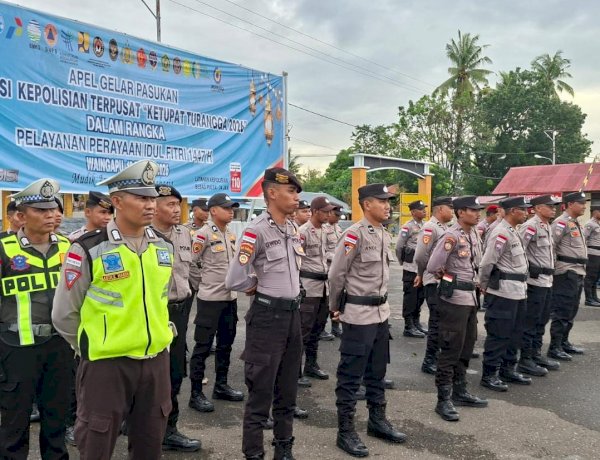Polres Sumba Timur Laksanakan Pengamanan Takbiran di 4 Titik, Arus Dialihkan