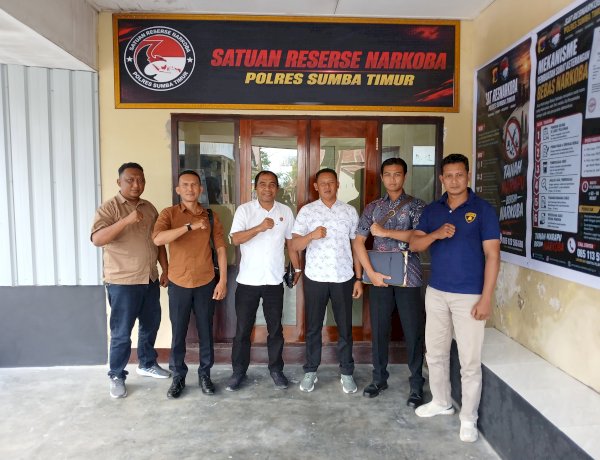 Supervisi Ditresnarkoba Polda NTT Dorong Peningkatan Kinerja Sat Resnarkoba Polres Sumba Timur