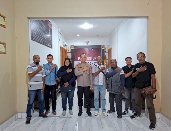 Perkuat Kemitraan dengan Media, Kapolres Sumba Timur Gelar Silaturahmi Bersama Insan Pers