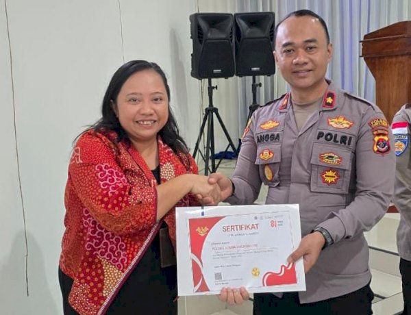 Polres Sumba Timur Raih Peringkat I KPPN Waingapu Award Kategori IKPA Terbaik