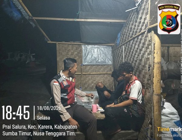 Polri Hadir di Pulau Terluar, Personel Polsubsektor Salura Intensifkan Patroli dan Sambang Warga