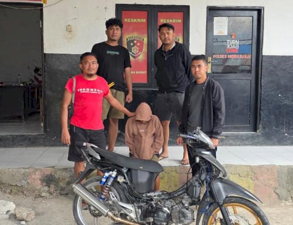 Unit Buser Polres Sumba Timur Ungkap Kasus Curanmor, Terduga Pelaku Diamankan di Sumba Barat