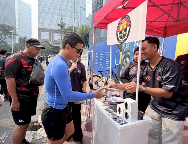 Game Spin Wheel Berhadiah Ramaikan Sosialisasi Hak untuk Tahu di CFD Jakarta