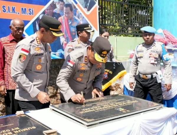 Kapolda NTT Resmikan 8 Titik Sumur Bor di Kota Kupang, Wujud Kepedulian Polri terhadap Kebutuhan Air Bersih Masyarakat