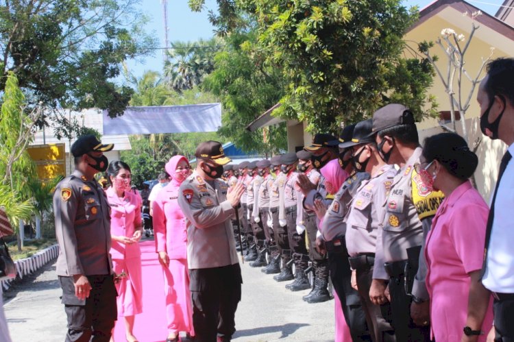 Kunker di Polres Sumba Timur, Kapolda NTT Apresiasi Kesiapan Pengamanan Pilkada