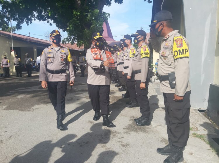 Pesan Wakapolda NTT Kepada Anggota Polres Sumba Timur : Laksanakan Tugas Dengan Iklas, Tulus dan Sepenuh Hati