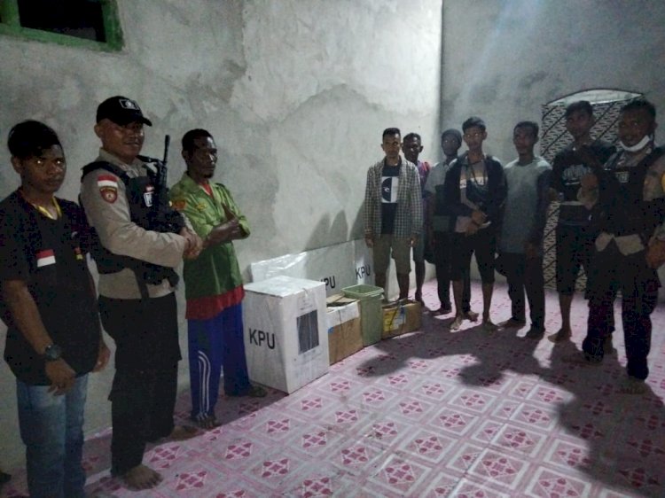 Polres Sumba Timur Kawal Ketat Distribusi Kotak Suara Pilkada