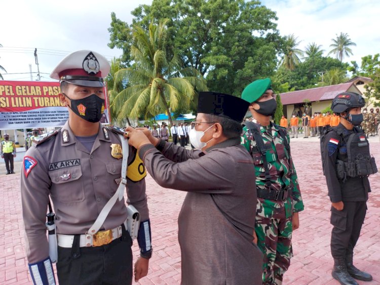 Bupati Sumba Timur Pimpin Apel Gelar Pasukan Operasi Lilin Turangga 2020