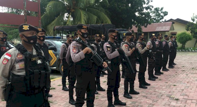 Polres Sumba Timur Terjunkan BKO Di Pesta Adat Pasola Wanokaka