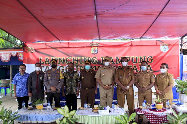 Bupati Sumba Timur Resmikan Kampung Tangguh Nusantara Marangga