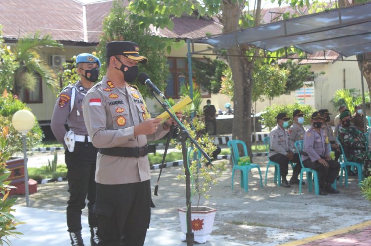 Pimpin Apel Kebangsaan, Kapolres Sumba Timur : Kebebasan Yang Bertanggung Jawab Adalah Kebebasan Yang Menghargai Orang Lain