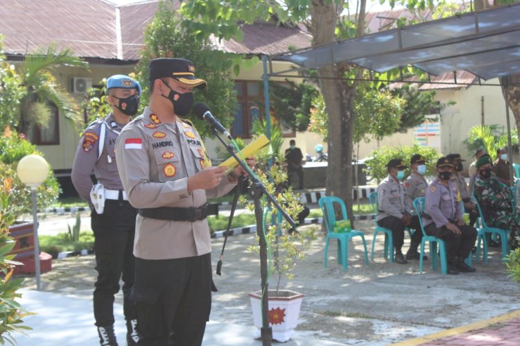 Pimpin Apel Kebangsaan, Kapolres Sumba Timur : Kebebasan Yang Bertanggung Jawab  Adalah Kebebasan Yang Menghargai Orang Lain