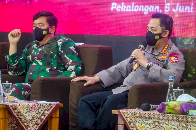 Di Pekalongan, Panglima TNI-Kapolri Minta Perkuat PPKM Mikro dan Tingkatkan 5M serta 3T