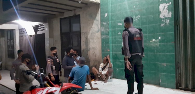 Operasi Premanisme, Polres Sumba Timur Amankan Pemuda Mabuk Miras