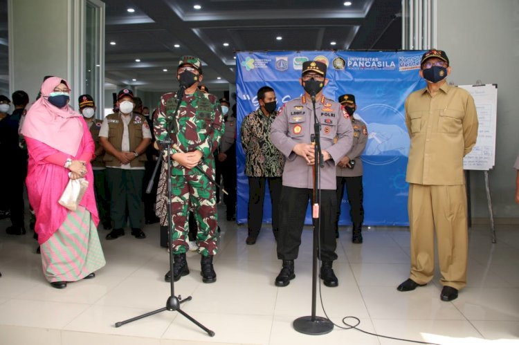 Panglima TNI dan Kapolri Ajak Civitas Akademik, Pemuda hingga Ormas Terlibat Aktif Percepat Vaksinasi