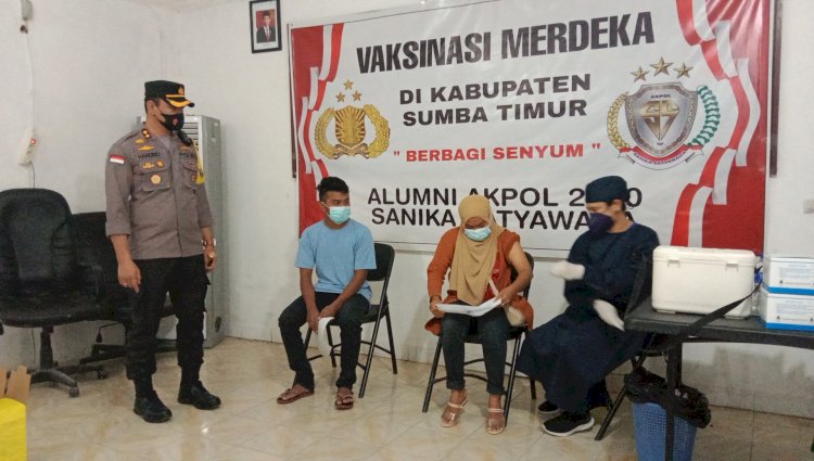 260 Warga Sumba Timur Ikut Vaksin Merdeka