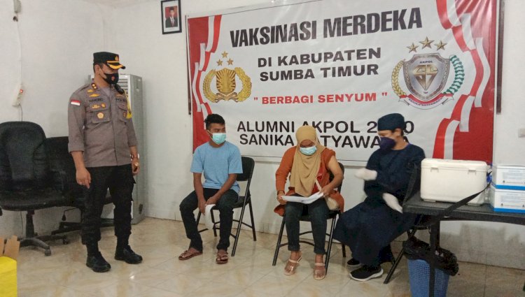 260 Warga Sumba Timur Ikut Vaksin Merdeka 