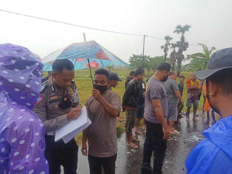 Diduga Lalai Saat Berkendara, Laka Lantas Memakan Korban