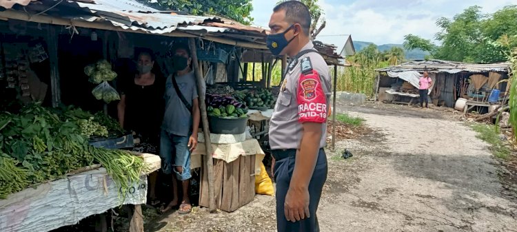 TEKAN ANGKA COVID-19 BHABIN KAMBAJAWA OPTIMALISASI SAMBANG