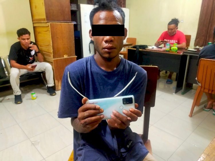 RESIDIVIS PENCURIAN HP BERHASIL DIRINGKUS TIM BUSER POLRES SUMBA TIMUR