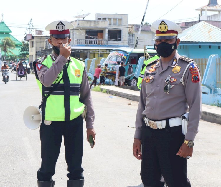 Operasi Keselamatan Hari Ke Dua, Kanit Kamsel Ajak Masyarakat Jaga Keselamatan Diri dan Orang Lain