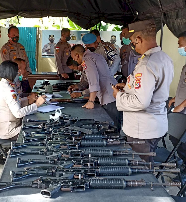 Biro Log Polda NTT Lakukan Supervisi di Polres Sumba Timur