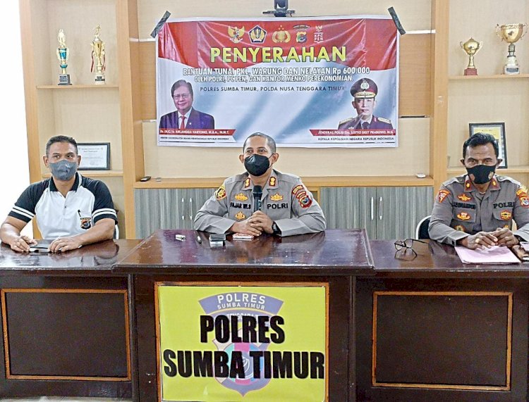 Kapolres Sumba Timur Lakukan Anev Persiapan Penyaluran BT-PKLWN