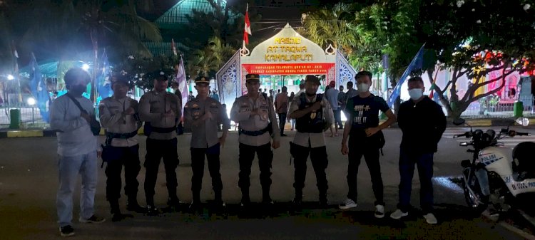 Personil Polres Sumba Timur Lakukan Pengamanan Lomba MTQ Ke XXIX